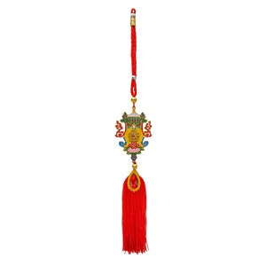 15 inch, Buddhist Ritual Amulet Hanging, For Wall, Altar, Bags And Keyring
