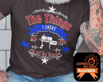 Funny BBQ Smoker T-Shirt, Legal in All 50 States