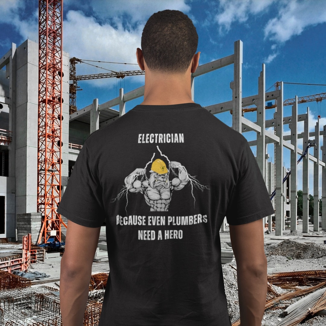Electrician Shirt, Electrical Journeyman Apprentice Lineman Gift