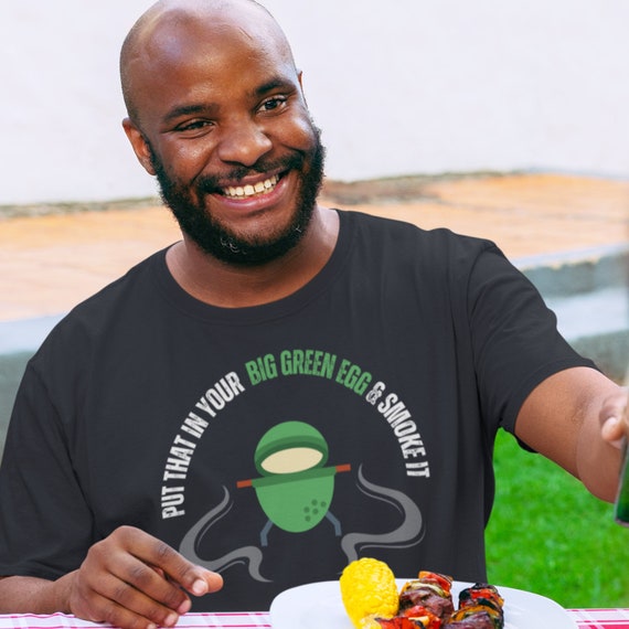 Big Green Egg Smoker Tshirt | Barbecue Gift | Funny BGE | Funny BBQ | Grill Master | Kamado Joe | Classic Grill Smoker | Grill Shirt