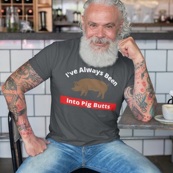 Funny BBQ | Grill Master Shirt | Dad Joke | Pig Butt | Tailgate T-shirt | Meat Smoker Tshirt | Gift for Him | Grilling Gift | Barbecue Tee