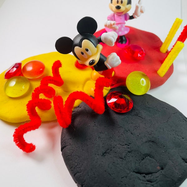Mickey Mouse Play-Dough Sensory Jar