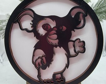 Gizmo Ornament, Nostalgia Decorations. Fun Christmas Ornaments