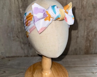 Lucky Charm Baby Headband; Baby Shower Gift; Stretchy Baby Bow Headband; Soft Baby Headband; Newborn Headband; Soft Baby Bows; Newborn