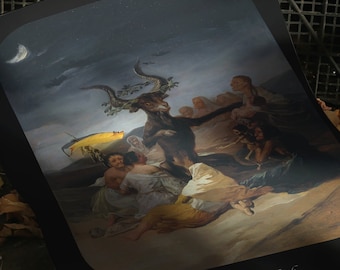 フランシスコ・ゴヤ 3人の魔女 サバト オカルト 魔法 呪文 ゴシック