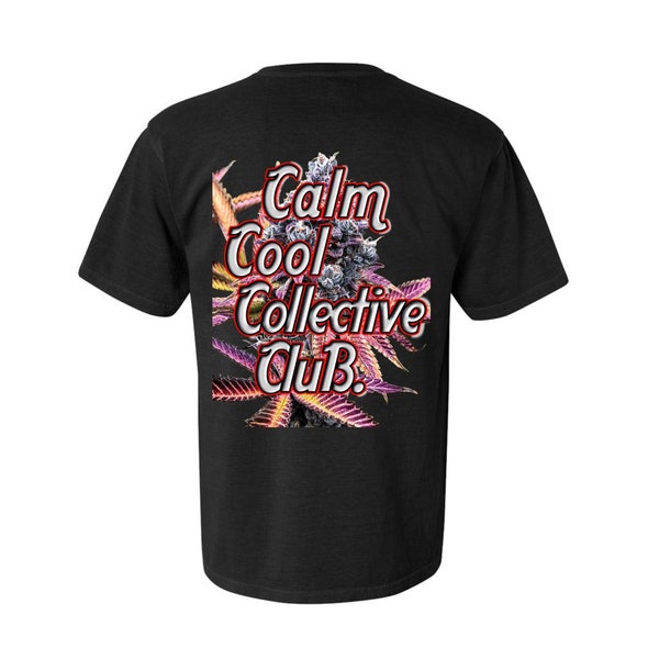 Calm Cool Collective "Ganja" Unisex Heavyweight T-Shirt