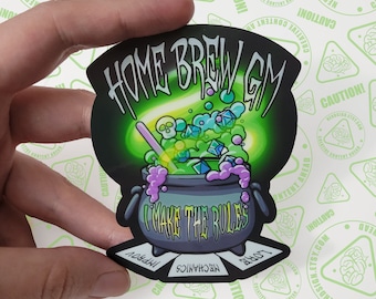 Homebrew GM - I Make The Rules Sticker