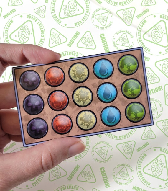 Deck Box Mana Markers
