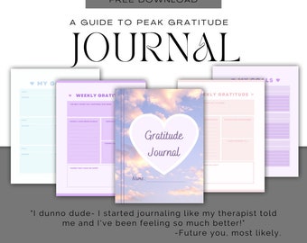 Pastel Journal for Cultivating Appreciation and Joy