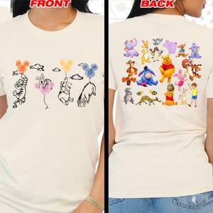 Winnie The Pooh Shirt, Pooh And Friends Shirt, Balloon Disney Shirt, Tigger Eeyore Piglet Shirt, Disney Trip Shirt, Family Vacation Shirt