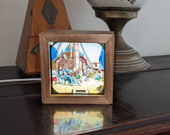 Peter to the Rescue (No. 20 from Peter Pan) Junior Lecturers Series by W. Butcher & Sons, London (1870 - 1906) - Magic Lantern Slide Lamp