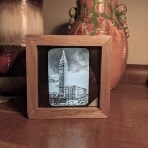 Metropolitan Life Building, New York  - Vintage Magic Lantern Slide Lamp