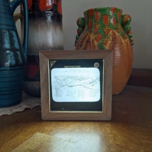 Panorama of Jerusalem - Vintage Magic Lantern Slide Lamp