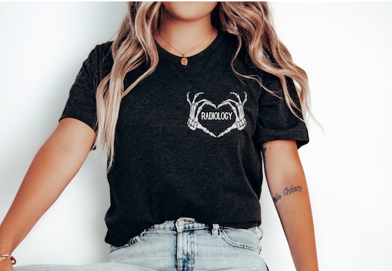Radiology Shirt, Cute Skeleton Shirt, ct tech shirt, mri tech shirt, xray tech shirt, medical imaging shirt, cute radiographer gift