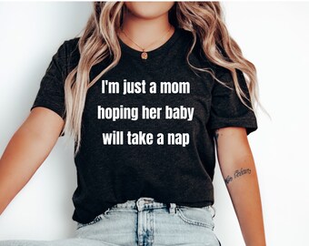Nap Time Mom T-Shirt, Mother's Day Gift