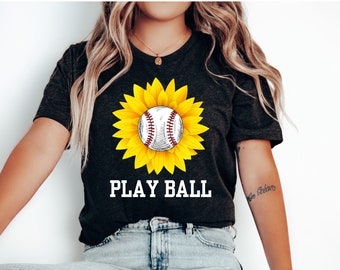 Play Ball Shirt, Baseball Shirt, Cute Baseball Tee, Gift for Baseball Player, Baseball Lover, Ninth Inning Shirt, Home Run Shirt