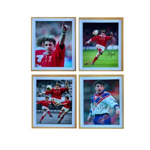 Jonathan Davies Hand Signed Rugby Union / League Photos with COA, Choice of 4 photos