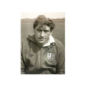 Willie John McBride Signed British & Irish Lions Rugby Photo with COA