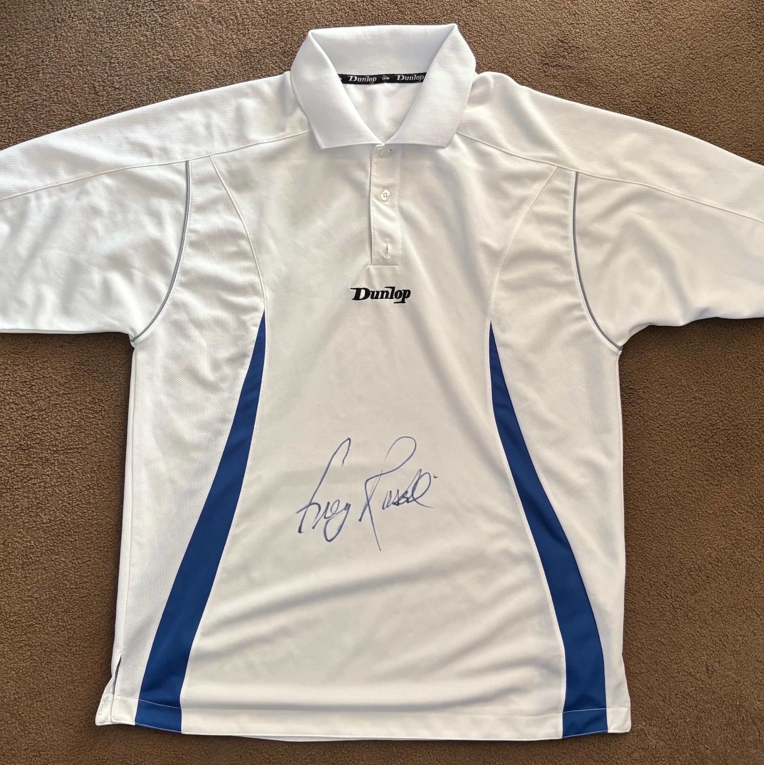 Maillot Porté En Match + Maillot Porté à L'entraînement Greg Rusedski - Signé, Wimbledon