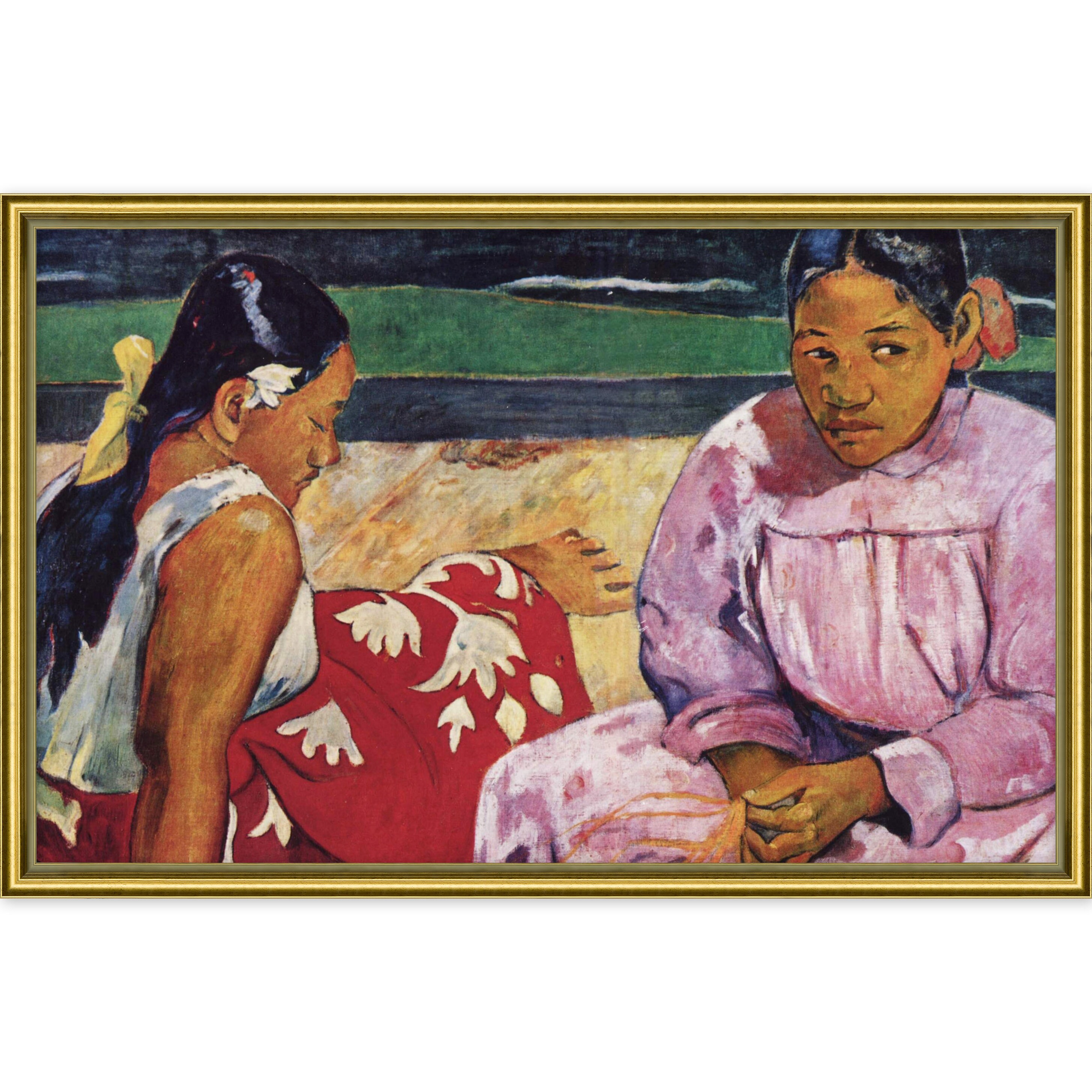 Tahitian Women on the Beach by Paul Gauguin Motorized TV