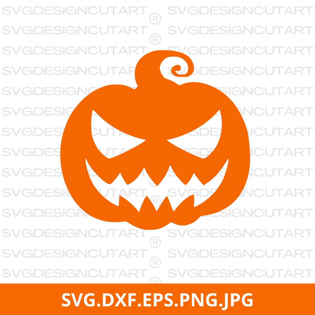 Pumpkin SVG / Cut File / Cricut / Silhouette / Pumpkin Outline / Fall