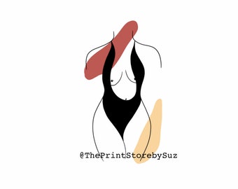 Naked Woman Draw - Etsy
