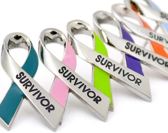 Survivor Ribbon Pin