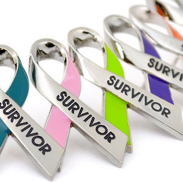 Survivor Ribbon Pin