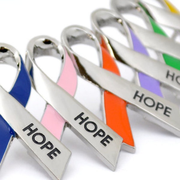 Hope for a Cure Ribbon Pin