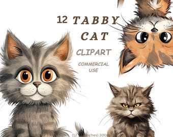 スコティッシュフォールドの水彩猫のイラストグラフィック - 商用利用