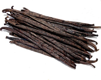 Grandi baccelli di vaniglia Bourbon, 15-18 cm / Grado A / Papua Nuova Guinea