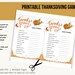 Thanksgiving Games Printable Bundle | Thanksgiving 15 Game Bundle ...