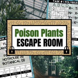 Halloween Escape Room for Kids, Printable Escape Room Kit, Escape Room at Home, Escape Room PDF, Sleepover Games, Family Game Night