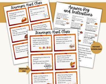 Indoor Thanksgiving Scavenger Hunt, Treasure Hunt Clues, Kids Scavenger Hunt, Thanksgiving Games, Thanksgiving Fun, Home Scavenger Hunt