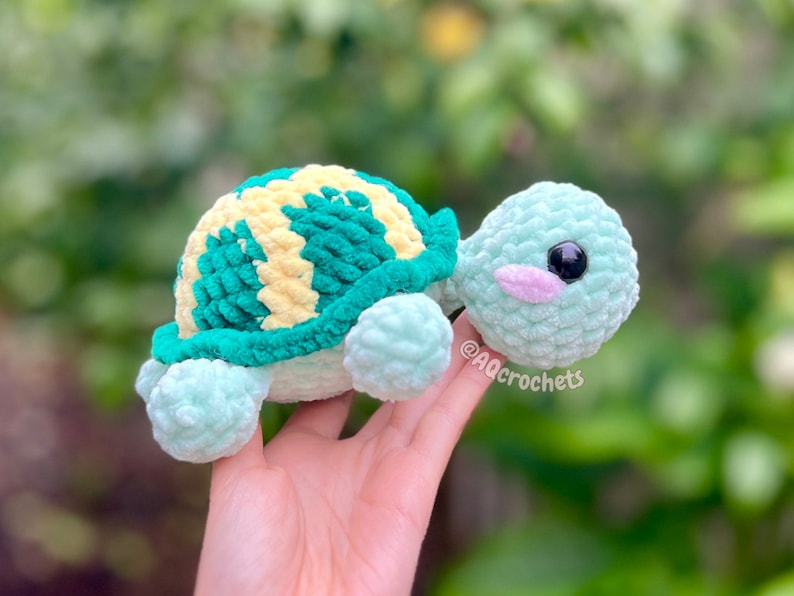 no sew turtle crochet pattern, amigurumi turtle, crochet turtle, no sew crochet pattern, animal amigurumi, animal crochet pattern, ocean crochet pattern, turtle crochet pattern, crochet turtle, 2 in 1 crochet pattern