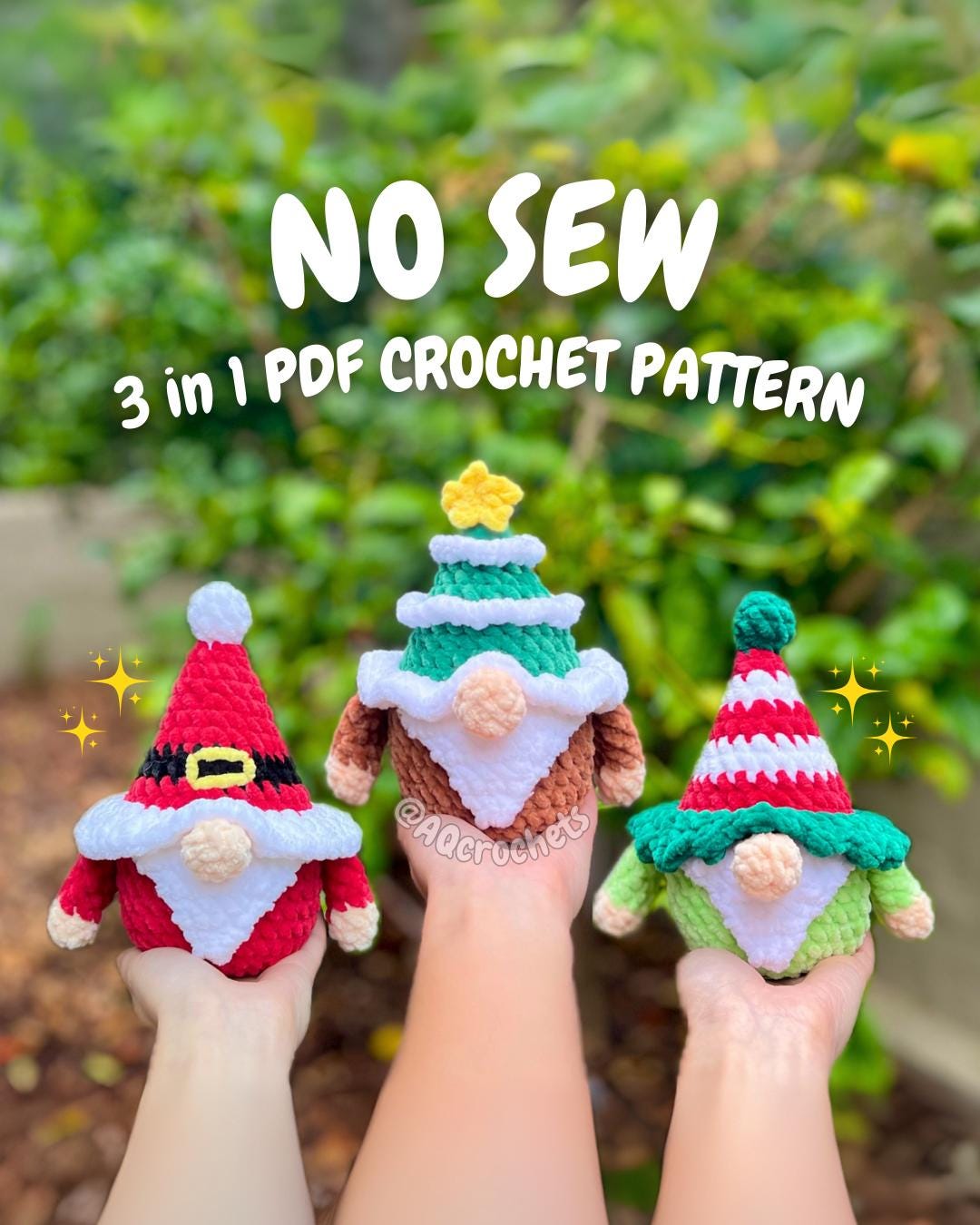 39 Christmas Gnome Crochet Patterns for Cozy Holiday Decorating 13 Christmas Gnomes Crochet Pattern ( crochet