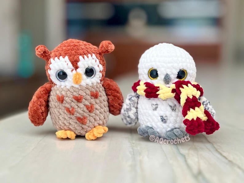 owl crochet pattern, no sew owl crochet pattern, amigurumi owl, snowy owl crochet pattern, regular owl crochet pattern, 2 in 1 owl crochet pattern, hedwig crochet pattern, animal crochet pattern, animal amigurumi