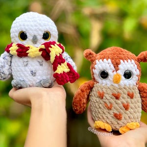 owl crochet pattern, no sew owl crochet pattern, amigurumi owl, snowy owl crochet pattern, regular owl crochet pattern, 2 in 1 owl crochet pattern, hedwig crochet pattern, animal crochet pattern, animal amigurumi