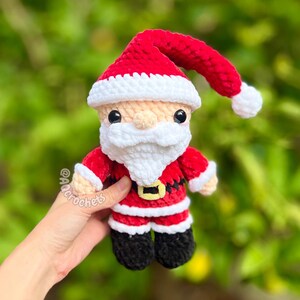 santa crochet pattern, christmas crochet pattern, holiday crochet pattern, christmas plush, crochet santa, crochet christmas pattern, cute christmas, xmas crochet pattern, crochet xmas, mrs. claus crochet pattern, amigurumi santa