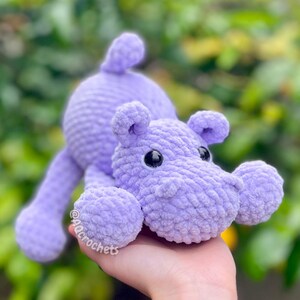 hippo crochet pattern, amigurumi hippo pattern, cute hippo pattern, crochet hippo pattern, low sew crochet pattern, low sew hippo, market makes, cute animal crochet pattern, animal amigurumi, summer crochet pattern, aqcrochets
