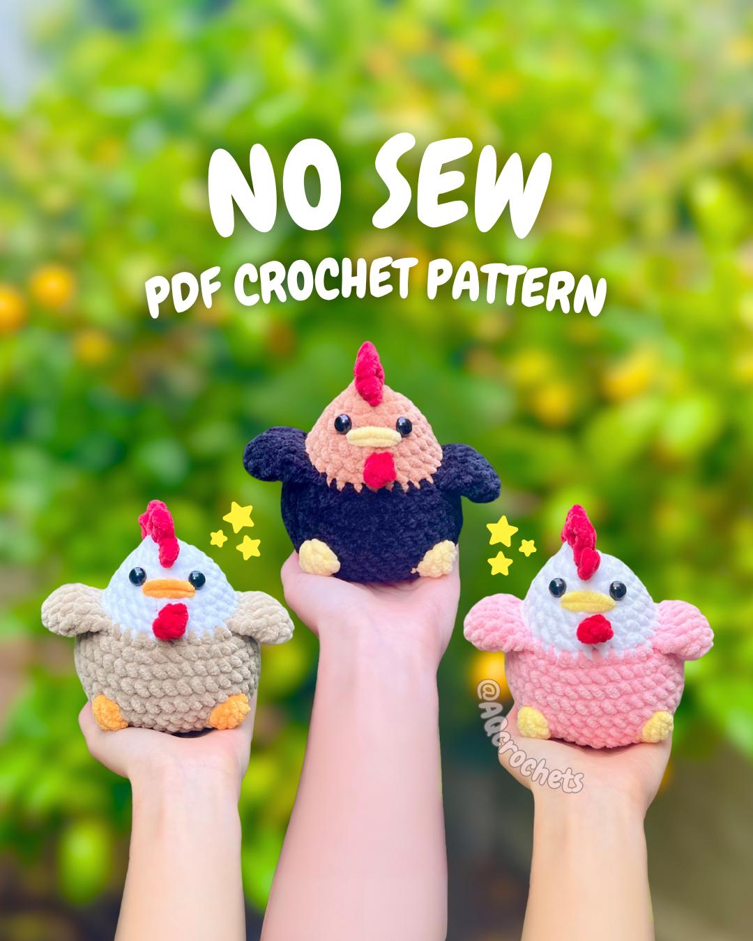 Chicken Crochet Pattern (amigurumi chicken