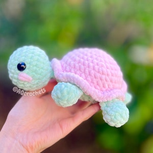 no sew turtle crochet pattern, amigurumi turtle, crochet turtle, no sew crochet pattern, animal amigurumi, animal crochet pattern, ocean crochet pattern, turtle crochet pattern, crochet turtle, 2 in 1 crochet pattern
