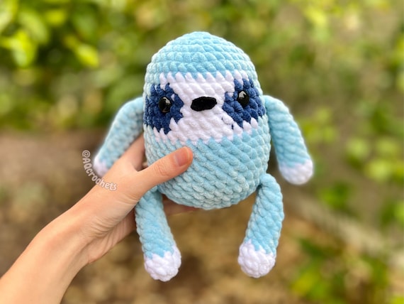Blue sloth plush hotsell