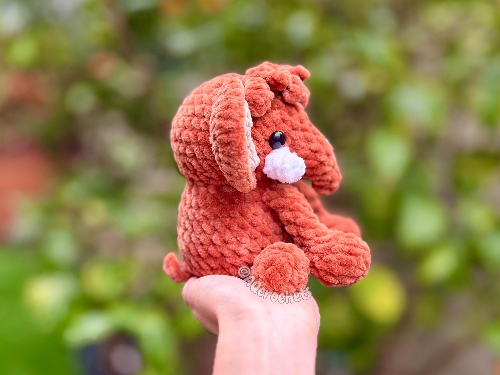 Low Sew Elephant and Woolly Mammoth Crochet Pattern (elephant Crochet ...