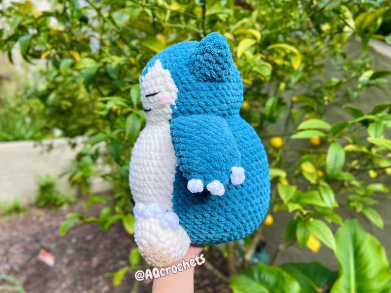 snorlax crochet pattern, amigurumi snorlax, pokemon crochet pattern, amigurumi pokemon, snorlax plush, snorlax pattern, crochet snorlax pattern, cute pokemon, anime crochet pattern, video game crochet pattern, kawaii crochet