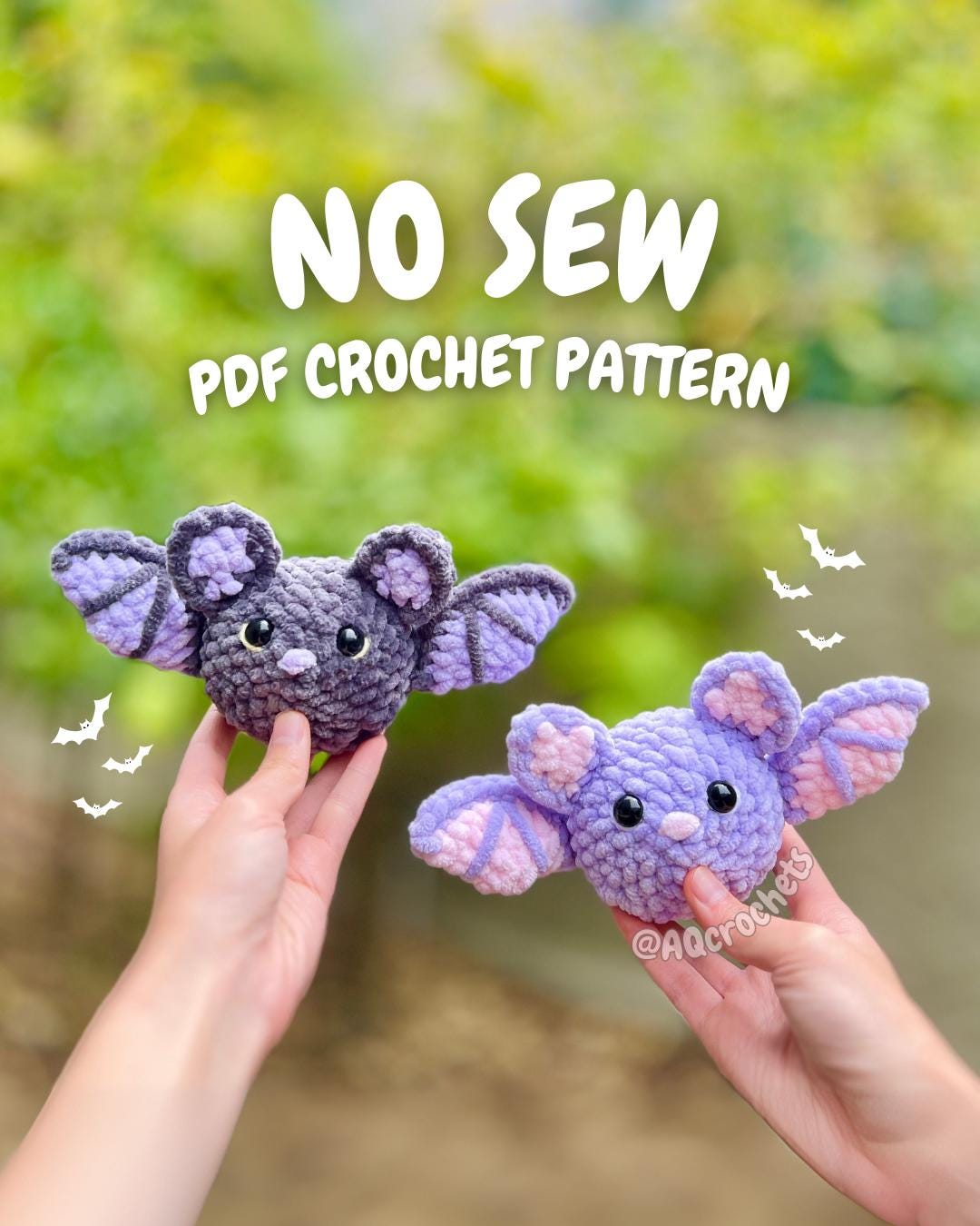 39 Halloween Crochet Patterns: Spooktacular Projects for All Ages 19 Bat Crochet Pattern ( halloween crochet