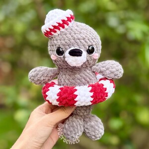 seal crochet pattern, amigurumi seal pattern, low sew seal, cute seal crochet pattern, underwater crochet pattern, animal crochet pattern