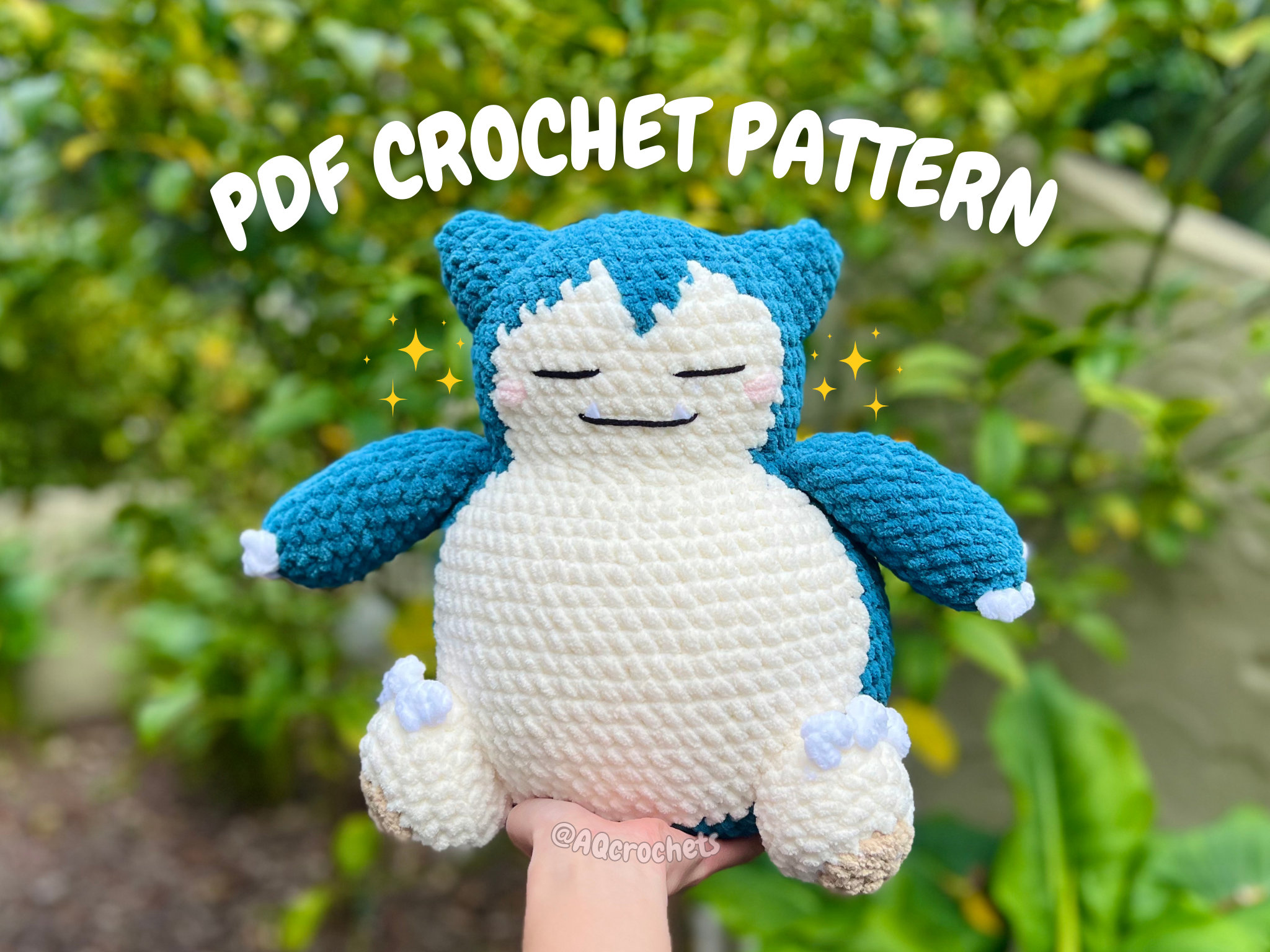 Crochet kit Pokemon PDF Pattern/pattern Amigurumi ENGLISH AND ESPAÑOL 