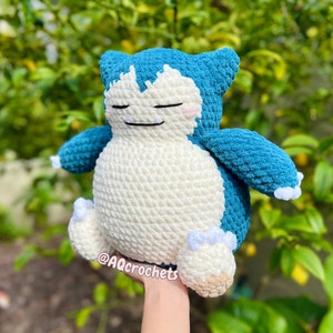 snorlax crochet pattern, amigurumi snorlax, pokemon crochet pattern, amigurumi pokemon, snorlax plush, snorlax pattern, crochet snorlax pattern, cute pokemon, anime crochet pattern, video game crochet pattern, kawaii crochet