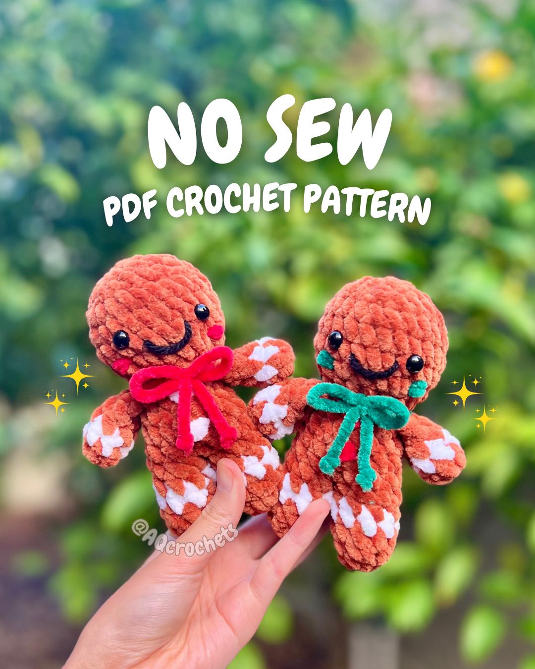 40 Free Christmas Crochet Patterns – Creative Projects 18 Mini Gingerbread Man Crochet Pattern (gingerbread man